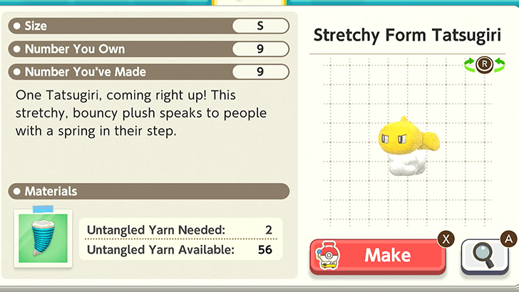 Stretchy Form Tatsugiri Plush Catalog