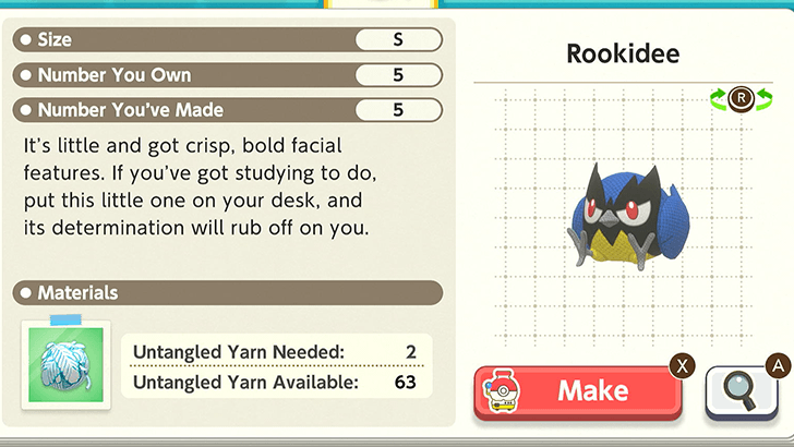 Rookidee Plush Catalog