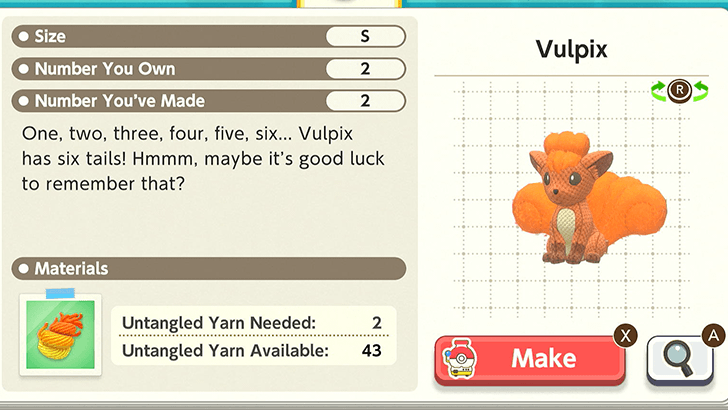 Vulpix Plush Catalog