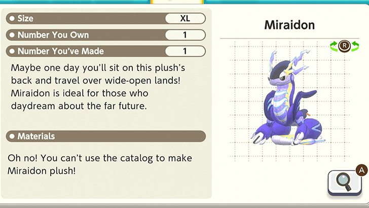 Miraidon Plush Catalog