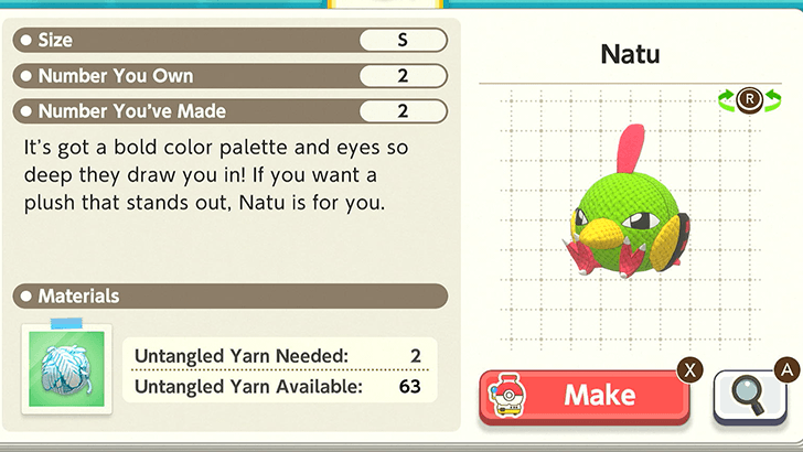 Natu Plush Catalog