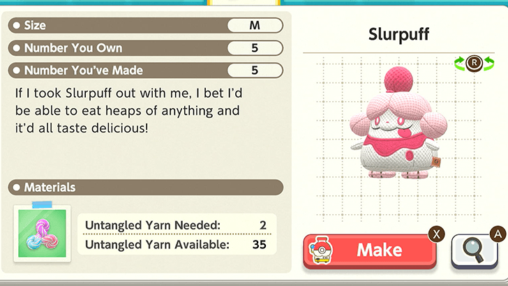 Slurpuff Plush Catalog