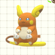 Pokemon Friends - Alolan Raichu