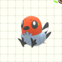 Pokemon Friends - Fletchling