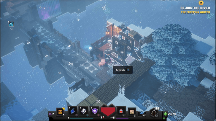 Minecraft Dungeons - Activate the Wheel