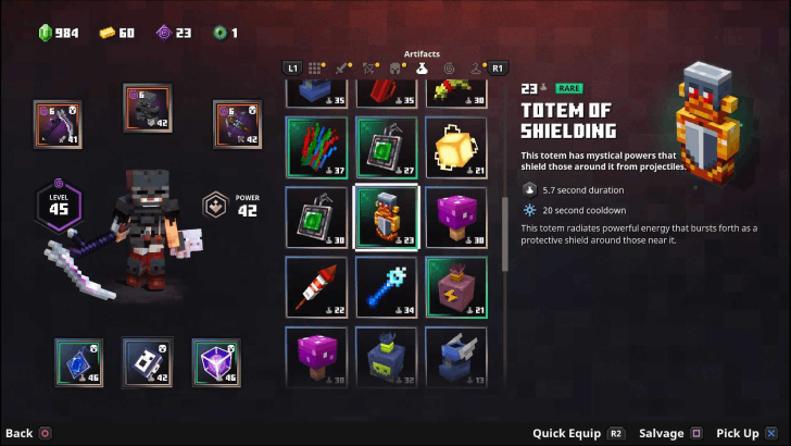 Minecraft Dungeons - Totem of Shielding