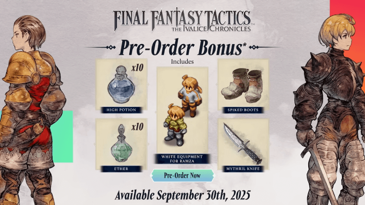 Pre-Order Bonuses