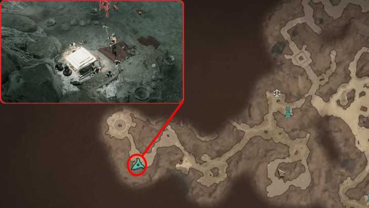 Shrine of Hermes Location