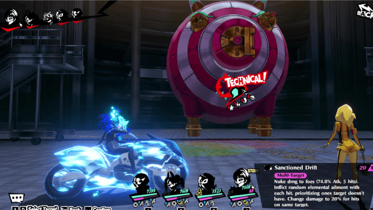 Persona 5 The Phantom X - Irshya Fight