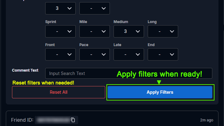 Searching and Filtering Submissions 2