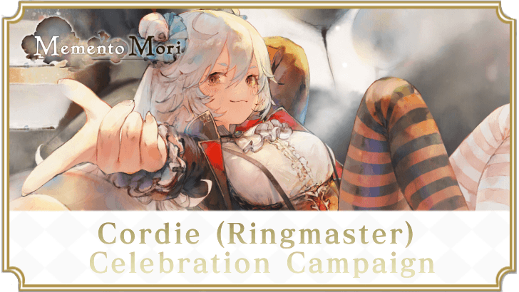 Ringmaster Cordie Celebration Campaign Event Guide