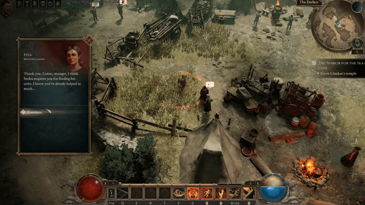 Titan Quest 2 Missing Cows Get the Potion From Lalage.png