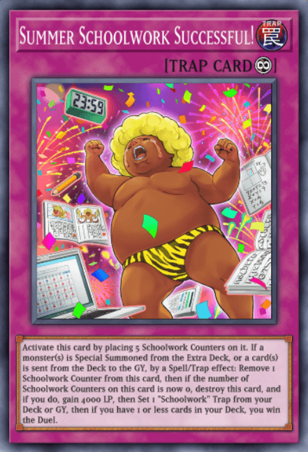 Summer Schoolwork Successful!