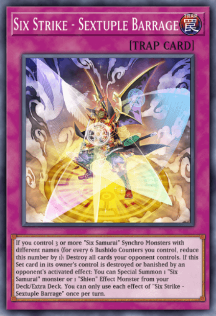 Six Strike - Sextuple Barrage