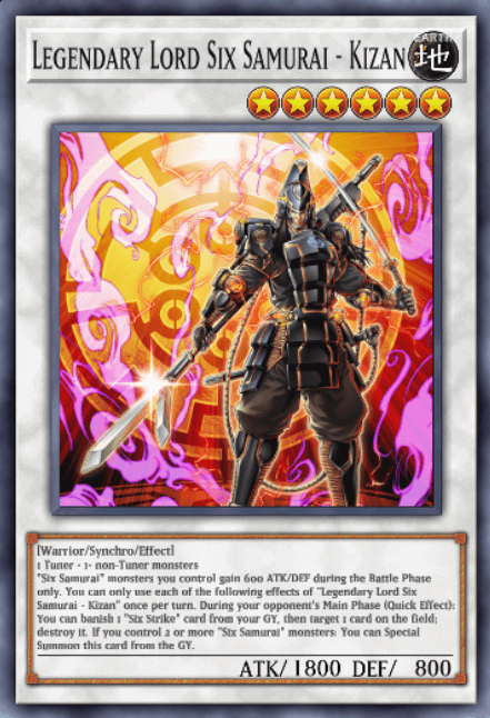 Legendary Lord Six Samurai - Kizan