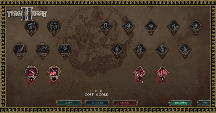 Titan Quest 2 - List of All Skills