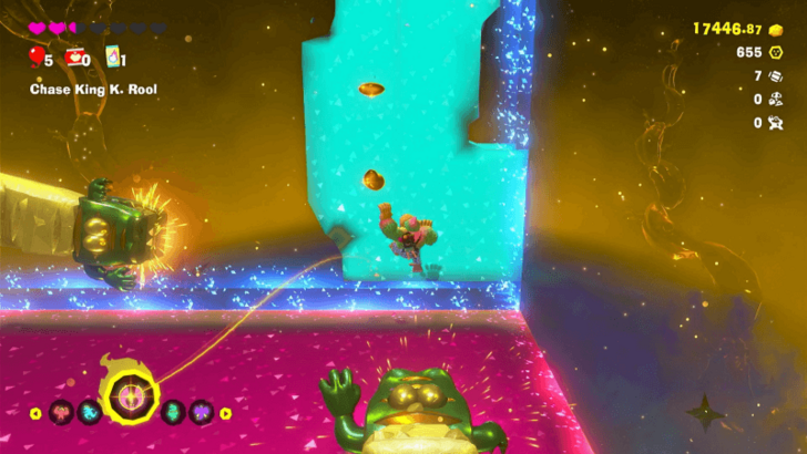 Only Go Through the Right Side of the Klaptrap Platforms