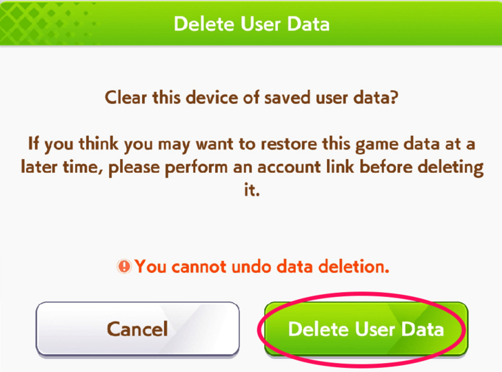 Umamusume - Delete User Data