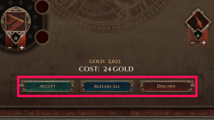 Finalize Your Respec