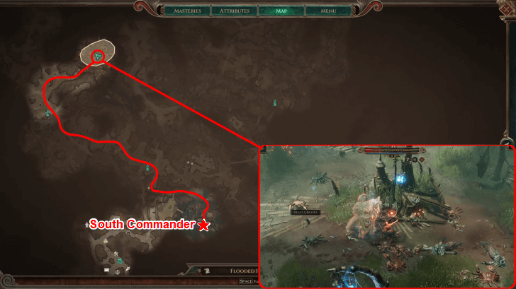 Ichthian ~ Claws-of-Crimson Boss Location