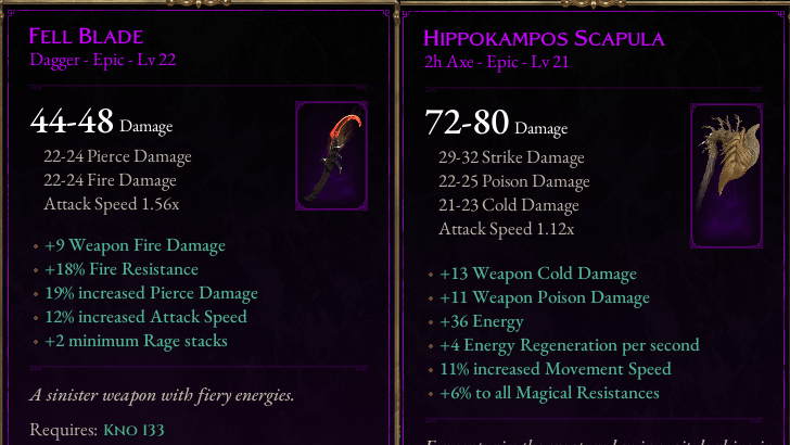 Uniques regular width