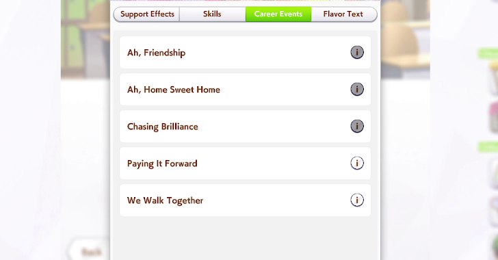 Career Event Details