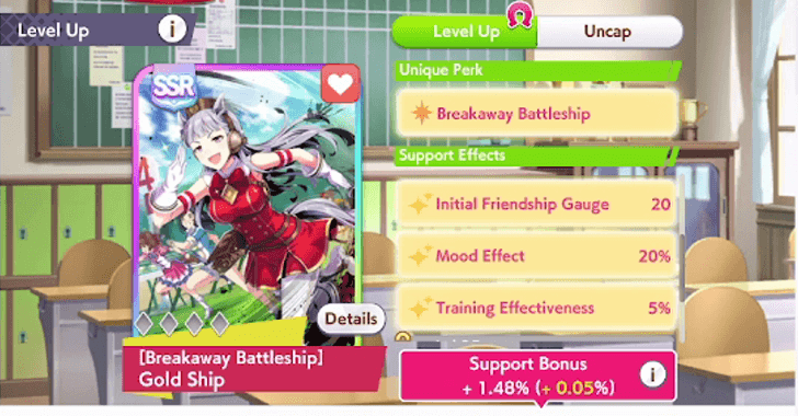 Increases the Bonuses of Support Effects