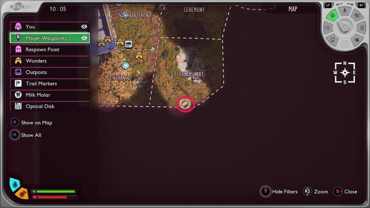 Pebble Village Lunchbox Location