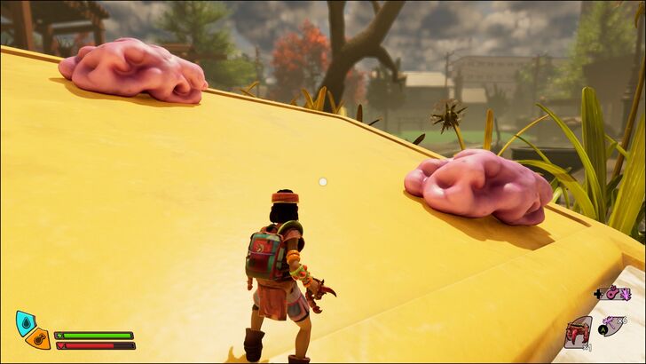 Chewed Gum on Pebble Village Lunchbox.