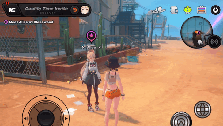 Meet up with Alice at Blazewood