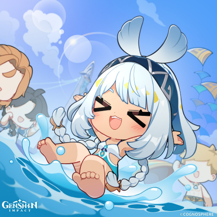 Genshin Impact - Mualani Birthday Art 2025