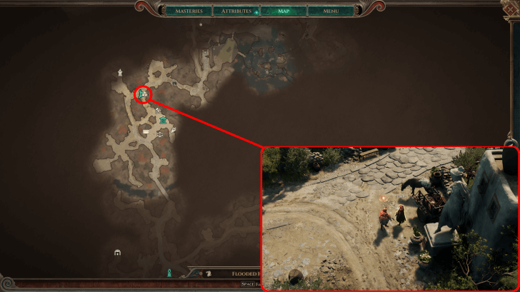 Ancient Embers Ianthe Location