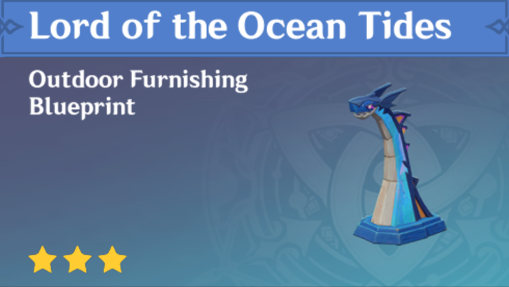 Genshin Impact - How to Get Lord of the Ocean Tides Furnishing