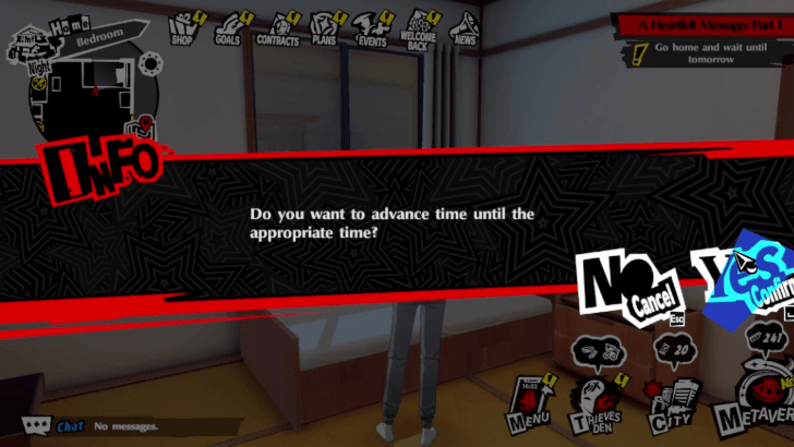 Persona 5 The Phantom X - Go home and wait until tomorrow