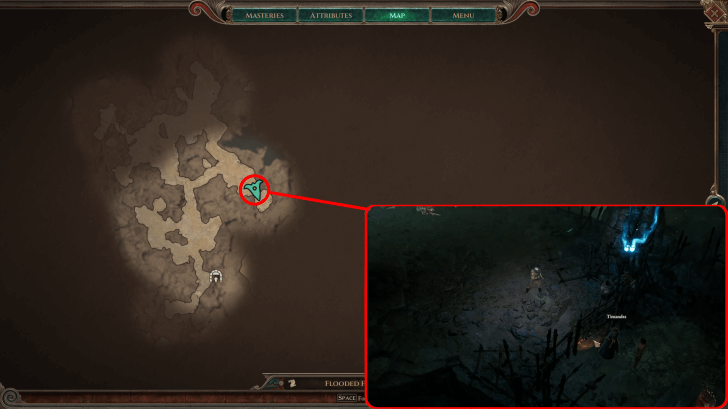 Titan Quest 2 Cages in the Dark Eastern Prisoner Location