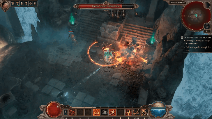 Titan Quest 2 - Tauros Moirai Temple Boss