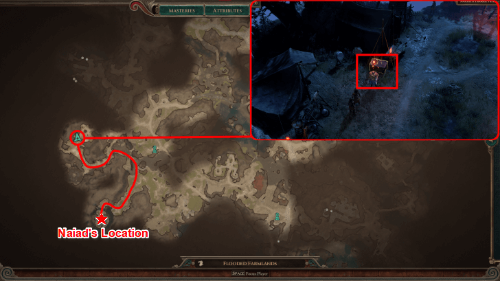 Titan Quest 2 The Naiad and the Goats Sacred Lily Location
