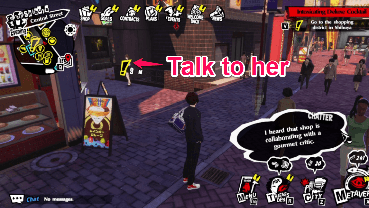 Persona 5 The Phantom X - Go to the shopping district in Shibuya.png