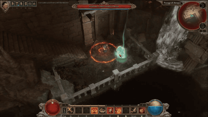 Titan Quest 2 - Klepton Moirai Temple Boss