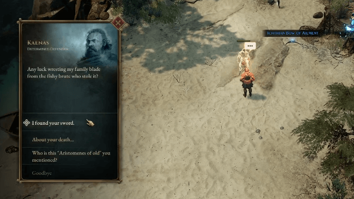 Titan Quest 2 Return the Sword to Kaenas