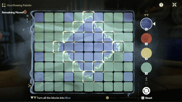 Overflowing Picture Book - Match Tiles of Different Colors