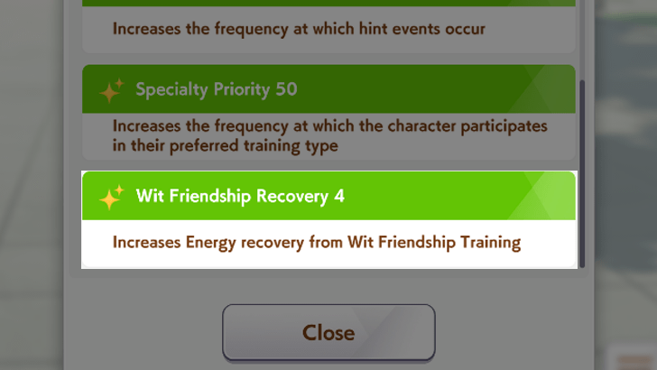 Wit Friendship Training Can Increase Energy Recovery