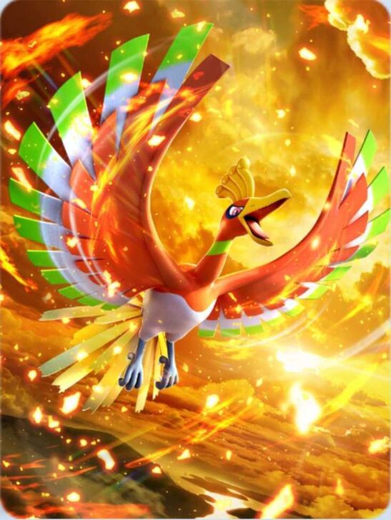 Pokemon TCG Pocket - Wisdom of Sea and Sky Ho-Oh Cover