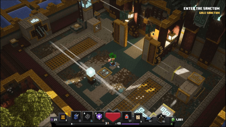 Minecraft Dungeons - Gale Sanctum Enter the Sanctum