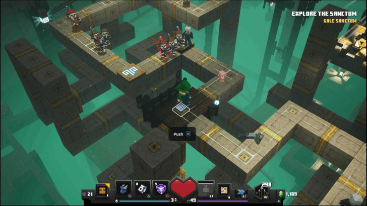 Minecraft Dungeons - Gale Sanctum Explore the Sanctum