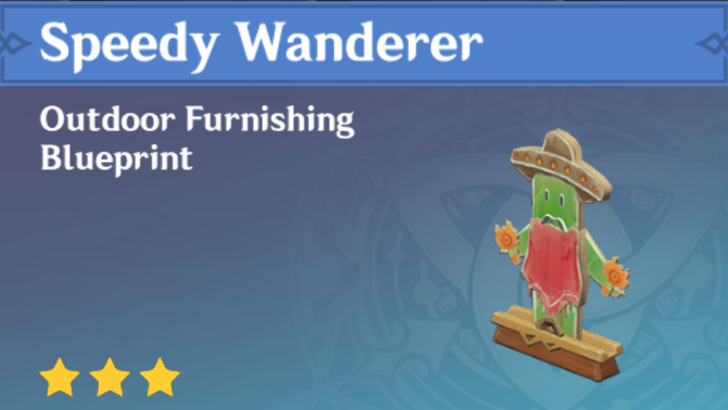 Genshin Impact - How to Get Speedy Wanderer Furnishing