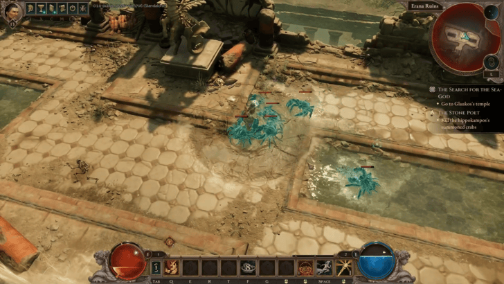 Titan Quest 2 Kill the Summoned Crabs