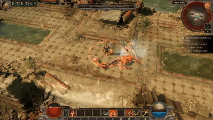 Titan Quest 2 Defeat the Hippokampos