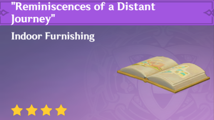 Genshin Impact - How to Get Reminiscences of a Distant Journey Furnishing