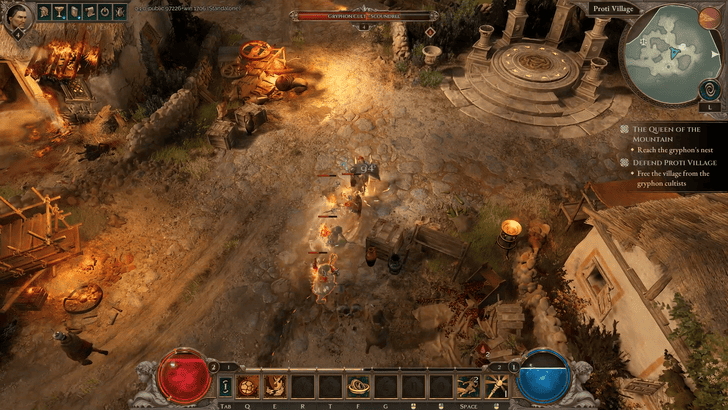 Titan Quest 2 - Free the Village From the Gryphon Cultists